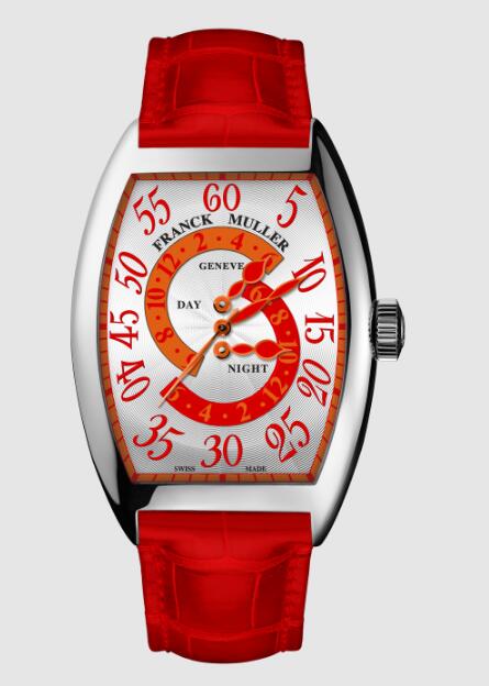 Review Franck Muller Cintree Curvex Double Retrograde Hour 7880 DH R Red Replica Watch - Click Image to Close